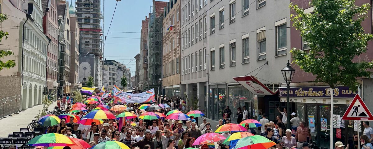 Foto der CSD Augsburg 2025 Parade